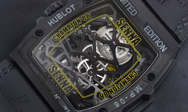 The timepieces have transparent sapphire case backs, revealing more exquisite details.