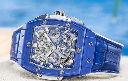 The accuracy has been guanranteed by the precise and reliable Hublot-manufactured movement.
