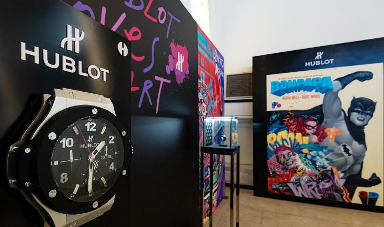 The masterpieces of the "Hublot Loves Art" exhibition are from artists of different genres and backgrounds.