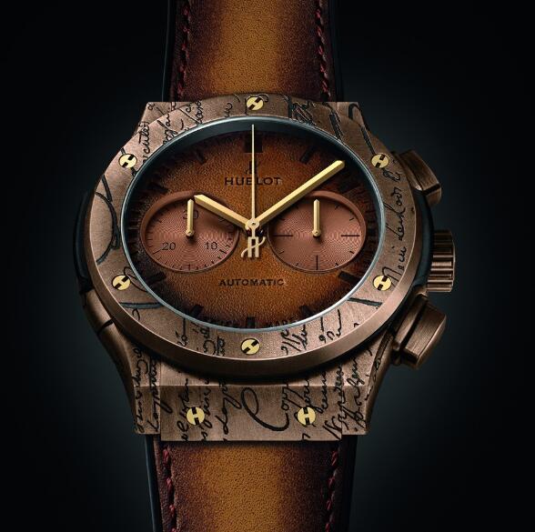 Hublot has adopted the iconic features of the famous shoe brand on its timepieces.