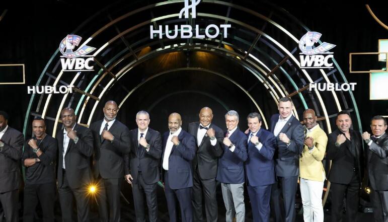 The timepieces are created to pay tribute to the close relationship between Hublot and WBC.