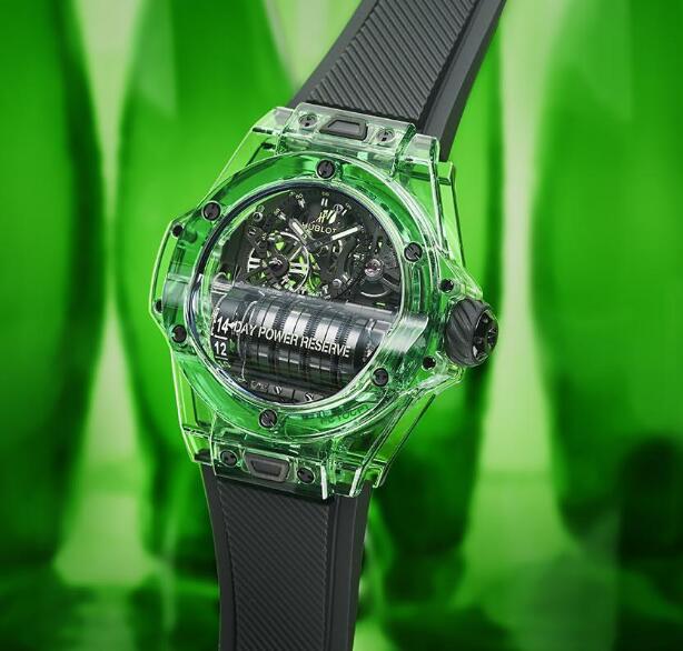 The Hublot Big Bang MP-11 watches are eye-catching.